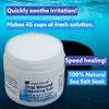 Urban ReLeaf Oral Wound Cleansing Salt ! Makes 45 Cups of Soothing Solution. Fast Relief from Irritation, Dental Work. 100% Natural, Braces, Mouth, Gum, Canker Sores, Dentures. Made in USA Fresh! view 2