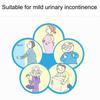 3-Pack Mens Incontinence Underwear Cotton Regular Absorbency Reusable Washable Urinary Incontinence Briefs for Prostate Surgica (Gray, Large) view 2