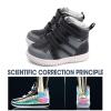 Orthopedic Shoes for Kids and Toddlers,Arch and Ankle Support Boots for Girls & Boys to Correct Foot Problems,Anti-Slip Soles Grey view 3