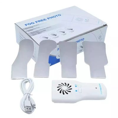 Dental Photography Mirrors Anti-Fog Intraoral Mirrors with LED Handle, Double-Sided Reflector Orthodontics Mirror Dental Care Kits