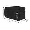 40Winkz CPAP Carrying Case for Travel  Fits ResMed AirMini, Z1, Z2 & Mini Machines, Compact Portable Travel Bag with Shoulder Strap, Luggage Sleeve & Organizer Pockets (Black) view 2