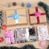 24 Large Gift Bows,3.5 inches, Bows for Gift Wrapping and Presents,Christmas Bows,for Parties, Birthdays, Weddings or Other Holidays. (White) view 3