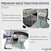 Neck Traction Device by Air Collar - Neck Stretcher - Cervical Traction Device - Neck & Shoulder Pain Relief - Stretcher Collar for Improved Spine Alignment - 2nd Generation (2nd Gen - Electric) view 4