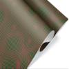 Red Green Synthwave Christmas Gift Wrap Thick Wrapping Paper Cool Punk Party Decoration (6 foot x 30 inch roll) view 1