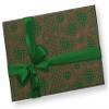 Red Green Synthwave Christmas Gift Wrap Thick Wrapping Paper Cool Punk Party Decoration (6 foot x 30 inch roll) view 3