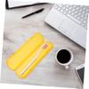 Zerodeko 5pcs Candy Portable Toothbrush and Toothpaste Travel Holder Pp Case for Camping and Daily Use Includes Yellow view 3