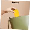 Zerodeko 5pcs Candy Portable Toothbrush and Toothpaste Travel Holder Pp Case for Camping and Daily Use Includes Yellow view 4