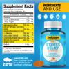 6-in-1 Stress Relief Gummies 60ct - Aids Relaxation with Ashwagandha, GABA, L-theanine, Lemon Balm, Chamomile, Black Cumin Seed Nigella Sativa. Improved Deep Sleep, Joint Support - 60 gummies view 3