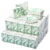Geyee 100 Pcs Travel Tissue Packs Bulk 1000 Sheet Small Personal Facial Tissues 3 Ply Pocket Tissues Cute Individual Facial Tissue Packs for Wedding Party Favors(Eucalyptus Leave) view 1