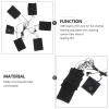 Healifty 3pcs USB Heating Pad for Clothes Carbon Fiber Heated Pad Design for Vests Jackets and Gloves for Cold view 3