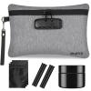 Smell Proof Bags with Lock, Dog-Tested Smell Proof Container,Smell Proof Stash Box,Smell Proof Pouch, Odor Proof Travel Storage Bags, Money Safe Bag, Smell Proof Bag with Odor Proof Jar (Grey) view 1
