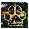 YGM Stocking Name Tags, Personalized Stocking Tags, Custom Christmas Tags, Name Tags Wooden, Stocking Tags, Gift Tags, Laser Floating Tags (F,1PCS) view 3