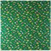 Sasagawa 49-4662 Taka-Jirushi Wrapping Paper, Christmas, 10 Sheets, Little Santa Green, All Sizes view 1