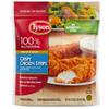 Tyson Fully Cooked Crispy Chicken Breast Strip Fritters with Rib Meat, 1.562 Pound - 12 per case. view 1