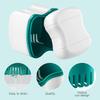 Healifty 1pc Plastic Storage Case Vent Medical Plastic Box for Elder Convenient Retainer Holder Drainage for Easy Drying and Design view 3