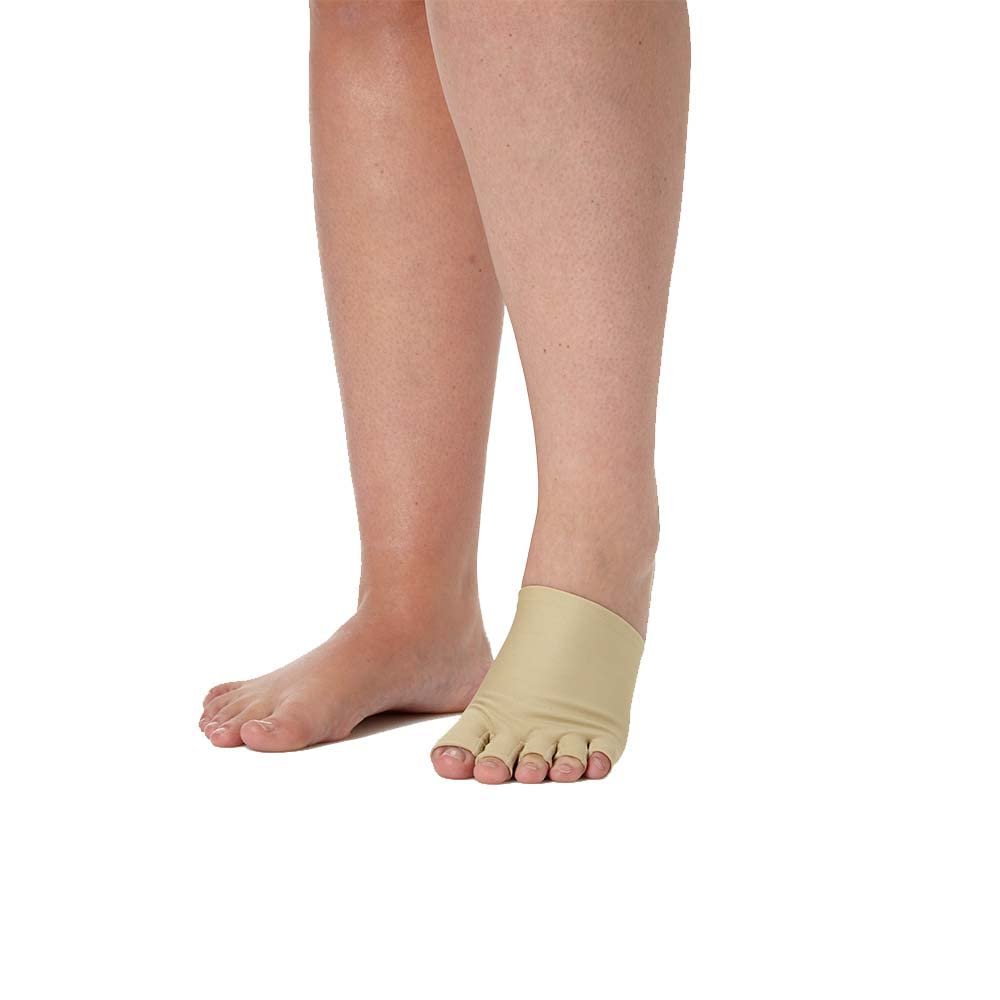 JOBST FarrowWrap Compression Wraps, 20-30 mmHg, Toe Cap, Tan, Small
