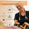 Nuddspa Wood Therapy Massage Tools 6-in-1, Lymphatic Drainage Massager Maderoterapia Kit - Anti Cellulite Body Sculpting & Contouring Wood Therapy Kit for Muscle Pain Relief & Deep Tissue Relaxation view 3