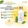 Period Pain Relief Serum | For Cramps, Bloating, PMS | All Natural | Soothing, Fast-Acting Relief for Menstrual Discomfort | No Hormones, Non-GMO Formula | Woman 22 Golden Rainforest Serum 2 oz view 2