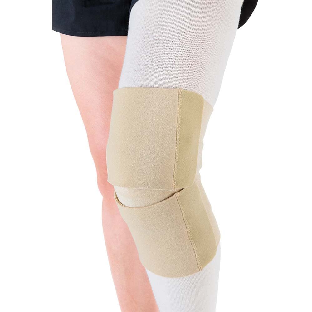 JOBST FarrowWrap Strong Compression Wraps, 30-40 mmHg, Thighpiece/ Kneepiece Combo, Tan, Medium