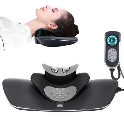 Multi-Functional Cervical Traction Device, Electric Neck Stretcher with Dynamic Neck Stretching, 3 Modes Electrotherapy and Hyperthermia to Relieve Neck Pain, 104 to 122(40 to 50), Easy to Use
