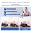 Multi-Functional Cervical Traction Device, Electric Neck Stretcher with Dynamic Neck Stretching, 3 Modes Electrotherapy and Hyperthermia to Relieve Neck Pain, 104 to 122(40 to 50), Easy to Use view 4