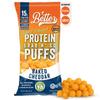 Better Than Good Savory Keto Baked Cheddar Protein Puffs  Gluten-Free, Low Calorie, High Protein, Low Carb, Paleo, Sugar-Free Healthy Snacks for Kids & Diabetics | No Artificial Flavours (12 Pack) view 1