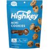 HighKey Keto Chocolate Chip Mini Cookies - Gluten Free Sugar Free Cookies Keto Snack Low Carb Snacks Healthy Protein Diabetic Dessert Food Low Sugar Treat Diet Friendly Sweets Keto Food 6 Pack view 3