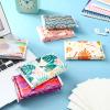 24 Packs Travel Size Tissue Pocket Slim Pack Facial 3 Ply Wallet Size Pocket Tissues for Travel Wedding Party Favors, 6 Styles(Geometry) view 4