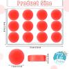 72 Pairs Soft Silicone Ear Plugs Moldable Putty Wax Earplugs Reusable Gel Ear Plugs for Sleeping Swimming Snoring Studying Noise Cancelling, 6 Colors view 2