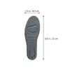 Beavorty 1pair Multi-Function Shock Absorption Shoe Inserts Comfortable and Breathable Sports Insoles for Men and Women Portable Foot Pads for Daily Walking and Athletic Use view 2