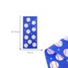 RS 50Pcs Baseball Treat Bags Baseball Candy Bags Heat Sealable Baseball Cellophane Bags with 50Pcs Twist Ties for Birthday Kids Party Football view 3