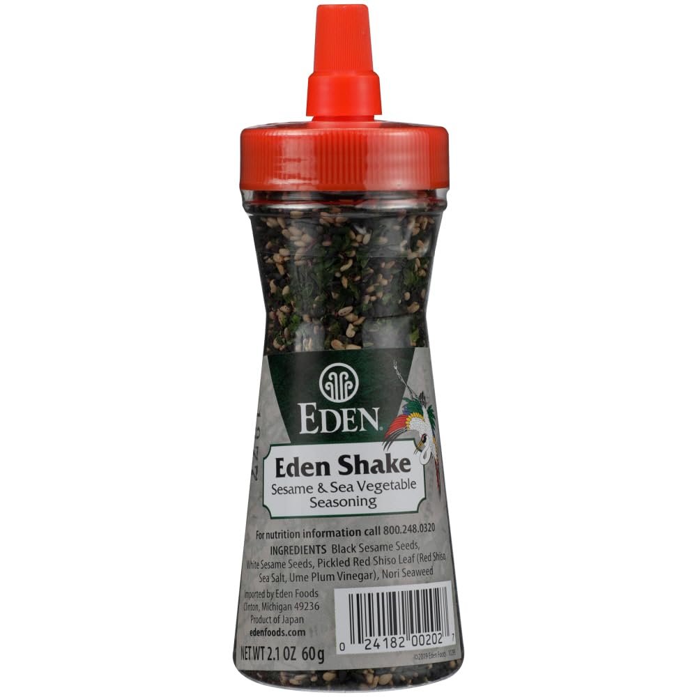 Eden Foods Furikake Shake, Sesame & Sea Vegetables, 2.1 Oz (Pack of 1)