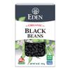 Eden Foods Organic Dry Black Beans, Gluten Free & Non-GMO, 16 Oz Boxes (Pack of 12) view 1