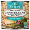 Eden Organic Canned Cannellini White Kidney Beans, No Salt Added, 15 Ounces (Pack of 12) view 1