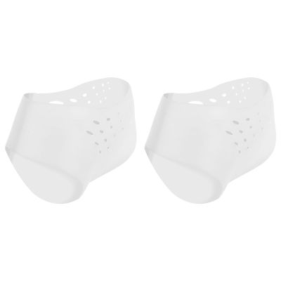 1 Pair Invisible Height Increase Insole, Silicone Heel Protector Invisible Heel Lift Shoe Insoles, Inserts Silicone Heightening Insoles for Men and Women Half Shoe Pad