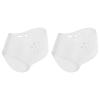 1 Pair Invisible Height Increase Insole, Silicone Heel Protector Invisible Heel Lift Shoe Insoles, Inserts Silicone Heightening Insoles for Men and Women Half Shoe Pad view 1