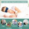 Bencailor 8 Pcs Sleep Eye Mask for Side Sleeper Men Women 3D Contoured Eyes Blackout Covers for Sleep with Adjustable Strap Block Out Light Night Blindfold Eye Shade for Travel(Medium,Fresh Colors) view 2