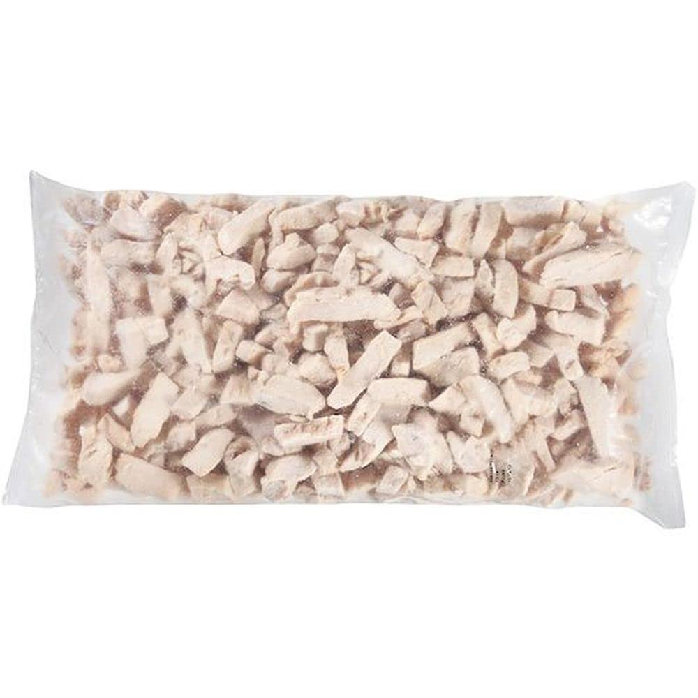 Tyson Red Label NAE Large Fully Cooked Grilled Chicken Breast Strips,10 Pound - 1 each.
