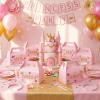 UnicoPak 30 Pack Pink Gable Treat Boxes Party Favor Boxes, Goodie Bag Boxes for Treats Cookies Candies, Ideal for Birthday, Pink Party Favors, Baby Shower, Valentine's Day  6.5x3.5x3.5 Inches view 4