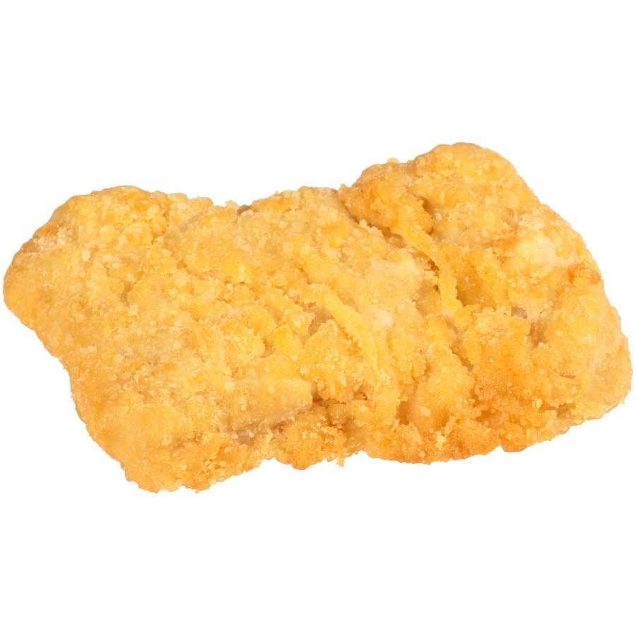 Tyson Red Label NAE Fully Cooked Golden Crispy Dark Meat Chicken Filet Fritters, 4.5 ounce - 92 per case.