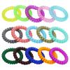 MaberryTech Direct Sensory Bracelets for Girls Boys, Fidget Bracelet for Kids with Autism ADHD Anxiety or Teething Needs, Stretchy Coil Chew Bracelet Sensory Chew Toys 15 Pack - BPA Free view 1