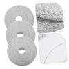 Zerodeko 3pcs Cotton Mop Replacement for Household Cleaning Easy to Install Microfiber Mop Refills for Hardwood Tile and Floors Highly Absorbent Fast Drying view 3