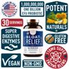 Bloat Relief Probiotic and Digestive Enzymes - Anti Bloating Turmeric, Fennel, Bromelain IBS Supplement - Detox Debloat Capsules Gas - Bloating Relief for Women and Men - 30 Gut Health Pills view 2