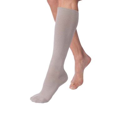 JOBST FarrowHybrid ADI Compression Wraps, 20-30 mmHg, Foot Compression Liner, Taupe, Medium Wide