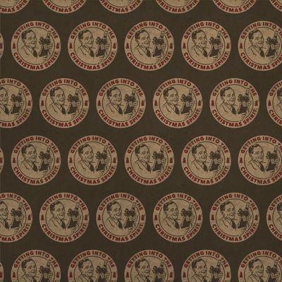 GRAPHICS & MORE Christmas Spirit Premium Kraft Roll Gift Wrap Wrapping Paper