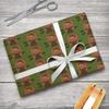 GRAPHICS & MORE Frenchie Ho Ho Ho Premium Kraft Roll Gift Wrap Wrapping Paper view 4