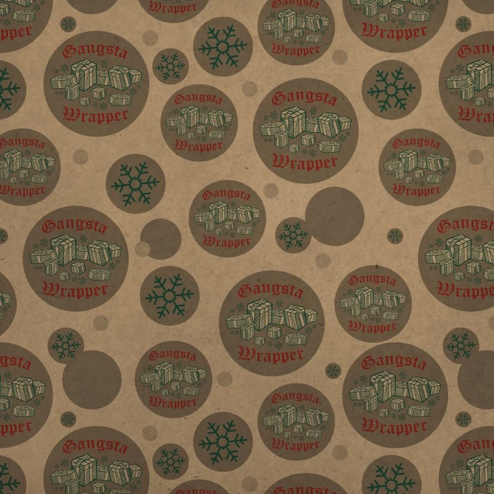 GRAPHICS & MORE Gangsta Wrapper Premium Kraft Gift Wrap Wrapping Paper Roll