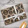 GRAPHICS & MORE Christmas Cheer Premium Kraft Gift Wrap Wrapping Paper Roll view 4