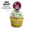 GRAPHICS & MORE Oh Deer Cupcake Picks Toppers Decoration Set of 6 view 3