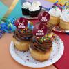 GRAPHICS & MORE Oh Deer Cupcake Picks Toppers Decoration Set of 6 view 4